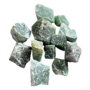 Natural Aventurine Crystal Chunks 12 Pieces Raw Green Stones 1.6 lbs